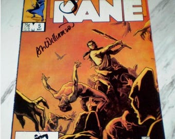Sword of Solomon Kane #5 1986 NM 9.4 Marvel Al Williamson signed Copper Age Comics Book