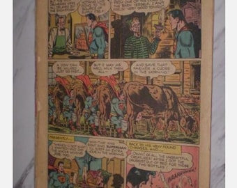 World's Finest #35 Coverless - missing pages (see below) 1948 DC Golden Age Golden age Comic Book