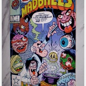 Madballs #1 NM/MT 9.8 OW/W pages 1986 Marvel Star Comics Copper age Comic Book