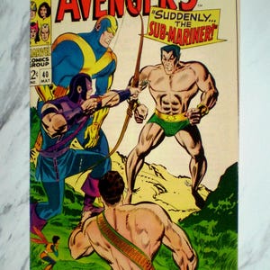 Avengers #40 NM+ 9.6 WHITE pages 1967 Marvel Silver age Comic Book