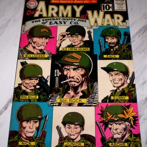 Our Army at War #112 VF/NM 9.0 1961 DC Silver age Comic Book War Classic Sgt. Rock & Easy Co. cover