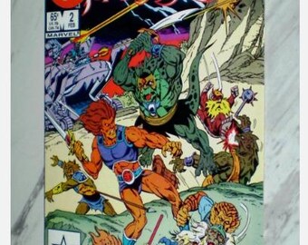 Thundercats #2 NM/MT 9.8 WHITE pages 1986 Marvel Star Copper age Comic Book