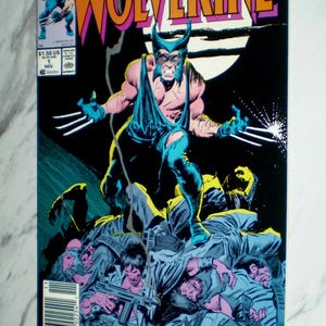 Wolverine #1 NM/MT 9.8 White pages 1988 Marvel 1st Patch Newsstand Variant Copper age Comic Book