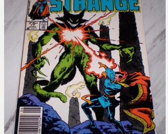 Doctor Strange #77 NM/MT 9.8 White pages 1986 Marvel Newsstand Variant Copper Age Comic Book