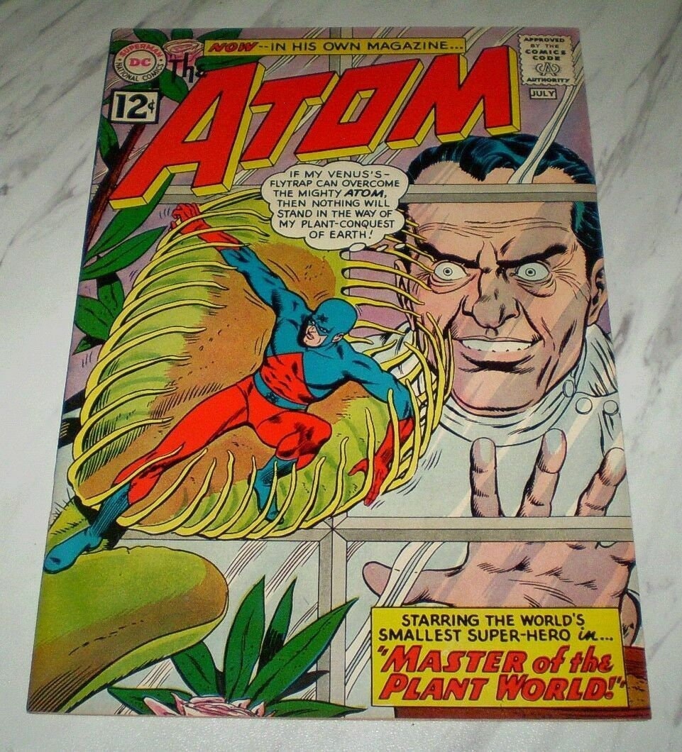 Atom #1 NM+ 9.6 OW to Cream pages 1962 DC Silver age Silver age Comic Book