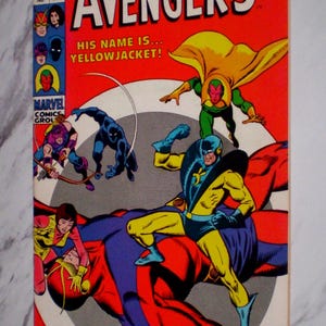 Avengers #59 NM/MT 9.8 OW/W pages 1968 Marvel 1st Yellow Jacket appearance Silver age Comic Book
