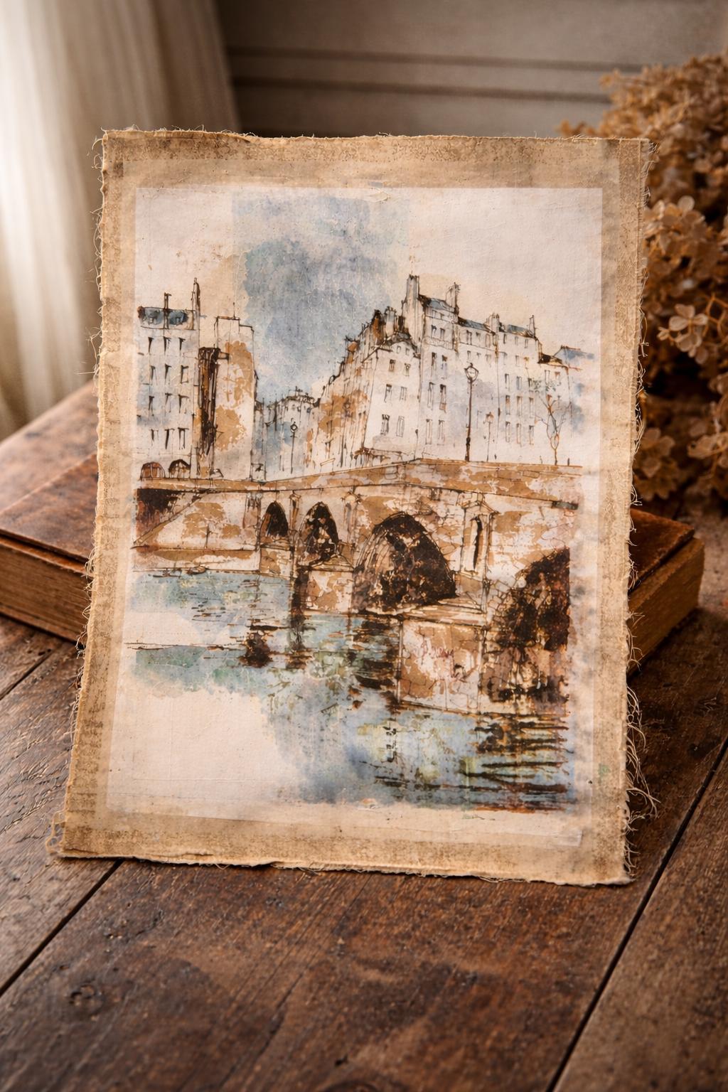 1970's Paris Oil Paintings - Etsy