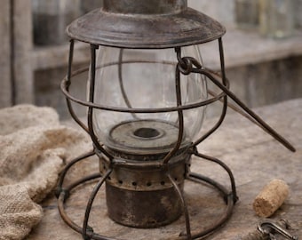 英40s vintage lamp イングランド製 ミッドセンチュリー レトロ Vintage 1930s Railway Lantern – American Handlan St. Louis Railway