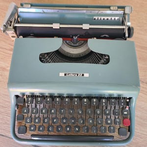 Olivetti typewriter model Lettera 22 from 1954. Italy.