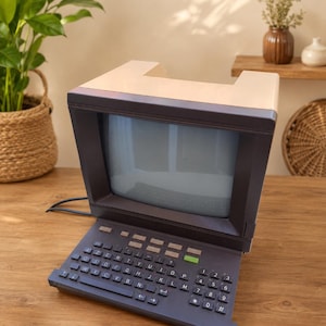 Minitel 1 RTIC Vintage Funzionante – Terminale telematico francese anni '80 – Retro Computing – Oggetto da collezione