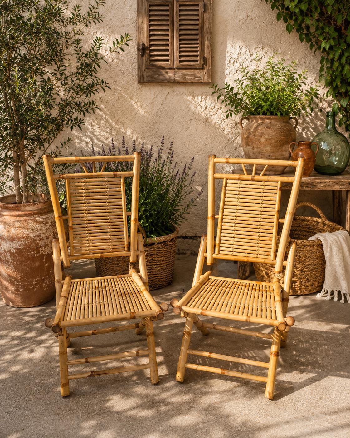 Vintage Rattan Chaise Longue - Etsy UK