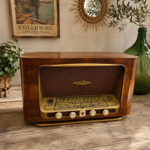 Vintage french radio - Etsy 日本