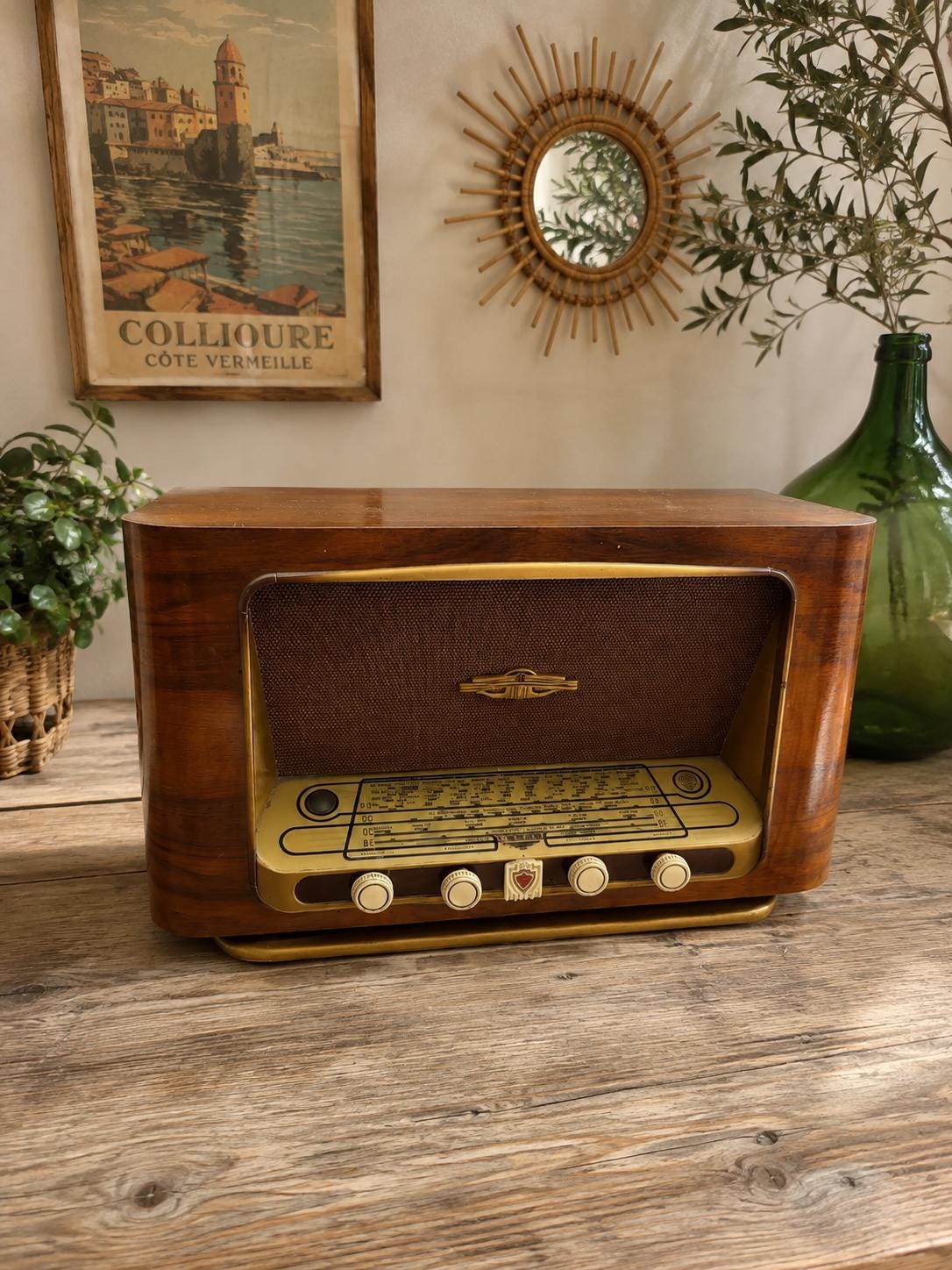 Vintage french radio - Etsy 日本