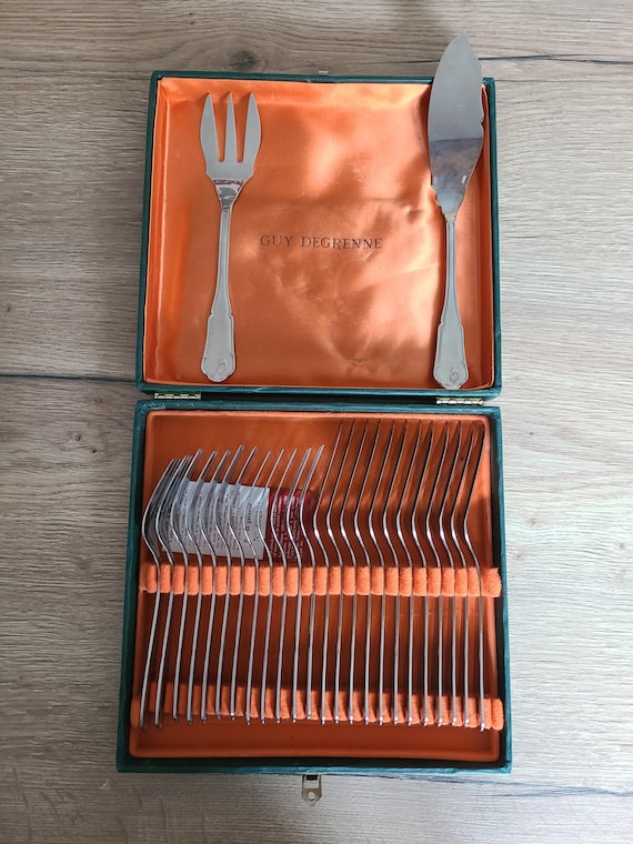 Ménagère à Poisson Guy Degrenne 26 Pièces - Service Pour 12 - Inox, Made In France