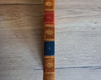 Dictionnaire de la conversation et de la lecture Tome 1, de 1833.