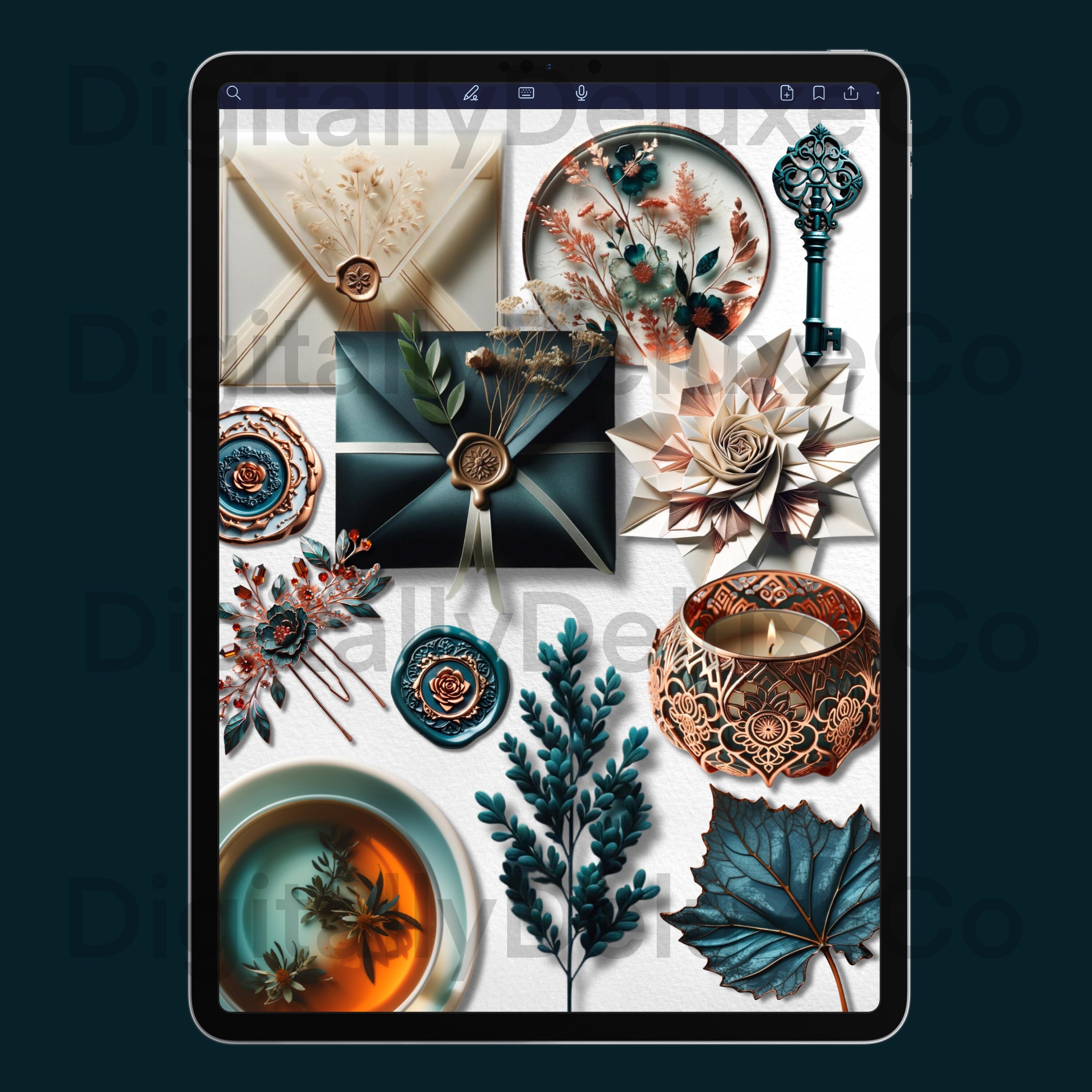 Hyper-realistic Digital Stickers: Goodnotes Bujo Planner (PNG) - Etsy