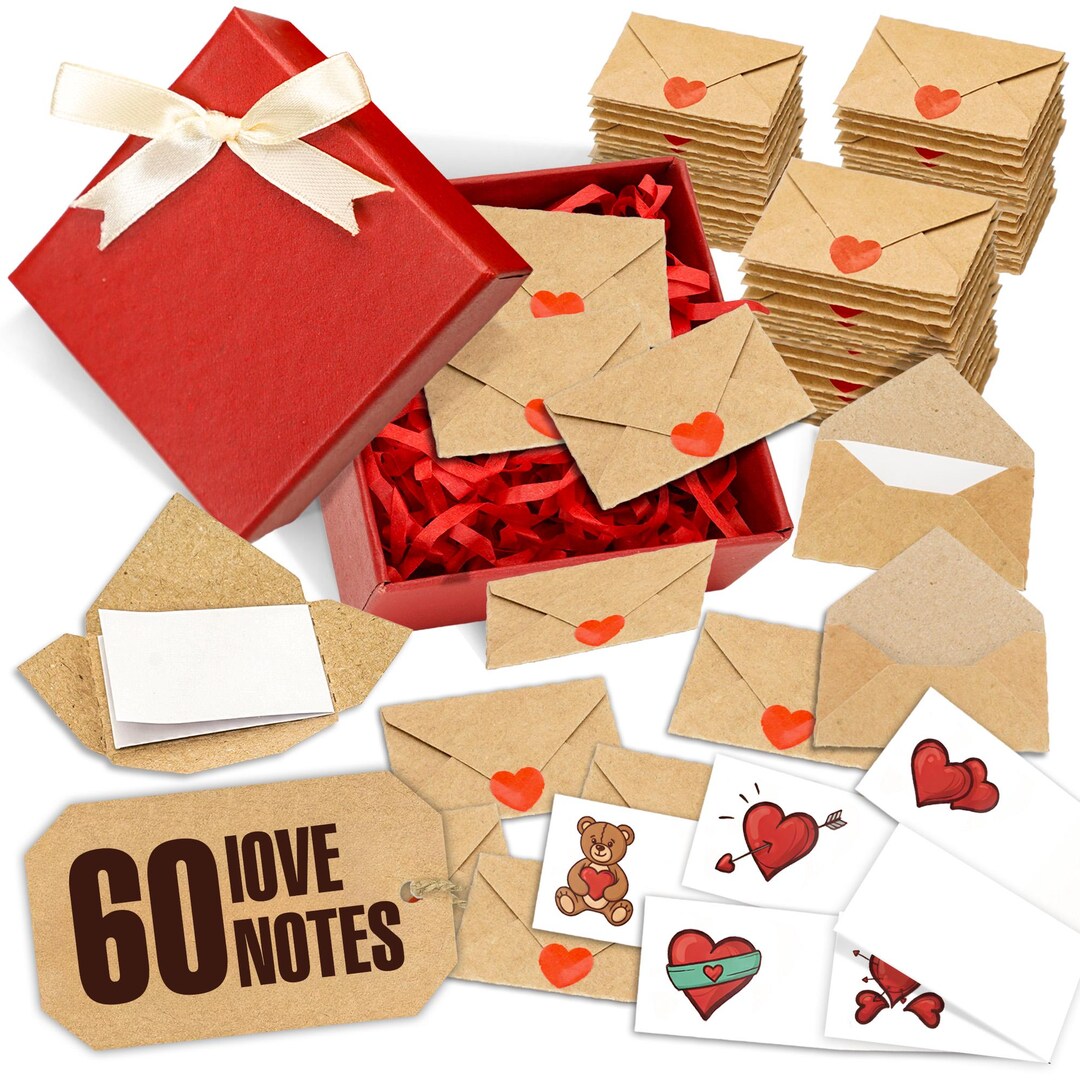 DIY 60 Love Notes Box | Personalized Anniversary Keepsake | Heartfelt ...