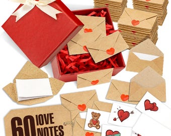 DIY 60 Love Notes Box | Personalized Anniversary Keepsake | Heartfelt Family Memento