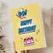 Comic Style Birthday Card Printable PDF Instant Download - Etsy