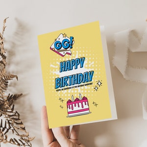 Comic Style Birthday Card Printable - Il 300x300.5365598814 378f 