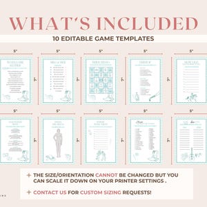 Coastal Cowgirl Bachelorette Party Game Bundle, Bridal Shower Canva ...