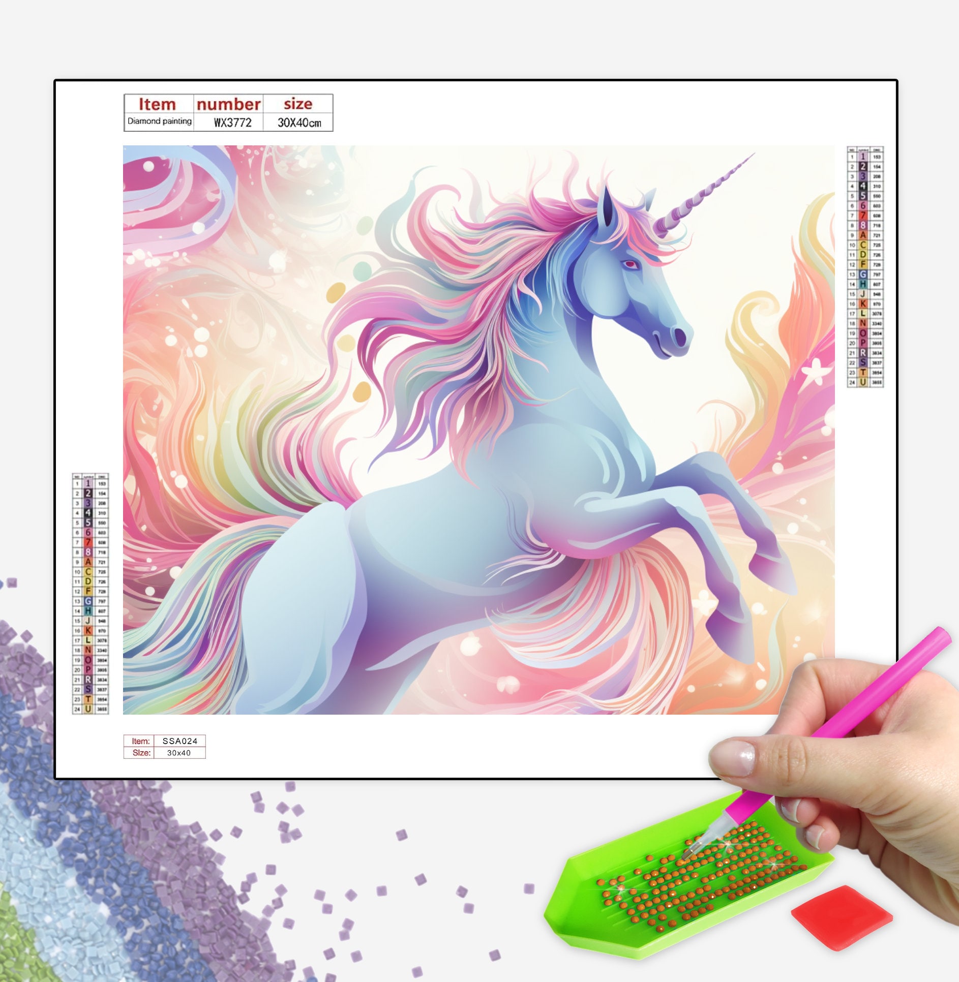 Rainbow Unicorn Diamond Painting Kits 20% Off Today – DIY Diamond Paintings