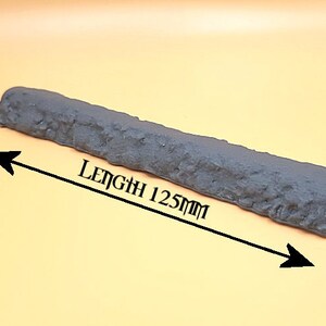 10 mm スケール モデル BOCAGE - ストレート セクション - 未塗装 - 1 パック