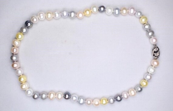 Honora multi colored pearl best sale necklace