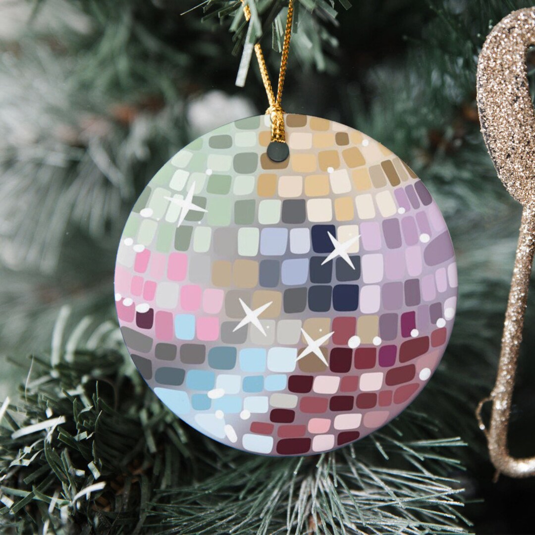 Tay.lor Mirror Ball Ornament Merry Swiftmas Ornament Tay.lor Etsy
