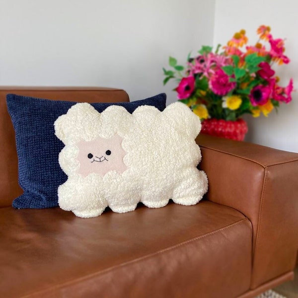 Soft sheep llama cloud pillowcase