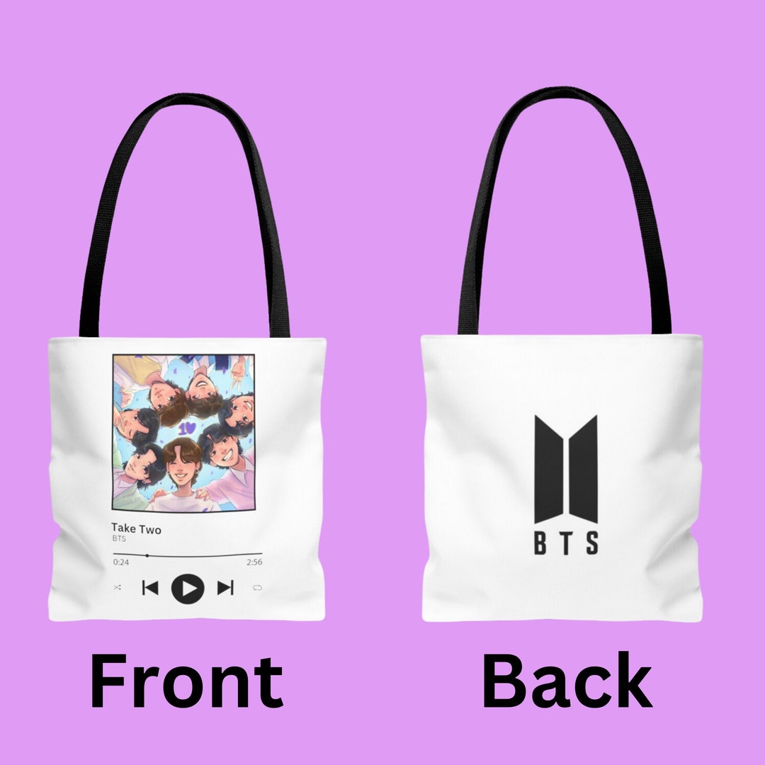 The BTS 10th Anniversary Commemorative Tote Bag Collection Etsy