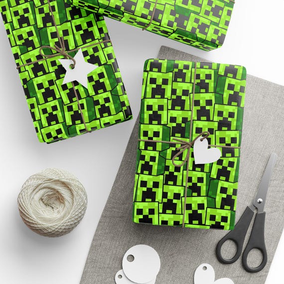 Minecraft Creeper Wrapping Paper Creeper: Papercraft By HAT6784 On