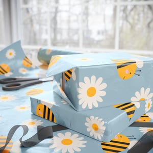 Carta da regalo, carta da regalo con api e fiori per tutte le occasioni - Compleanno, Natale, Festa della mamma, Carta da regalo sostenibile ed ecologica, Ape