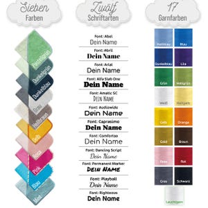 Babyhandduk med huva, Oeko-TEX® Standard 100 - Personlig babyhandduk broderad med namn och motiv bild 6