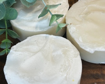Bundle Shampoo Bar and  Shea Conditioner solid | Unscented All Natural