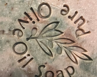 Olive oil honey goat milk rosemary artisan  soap/gift for her/ handmade/moisturizing/ herbs/ natural/ organic/ eo/ bath/