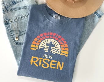 He Is Risen Shirt, Christian Easter Shirt, Easter Tee, He Is Risen Easter Shirt, Christian Easter Tee, Easter Gift