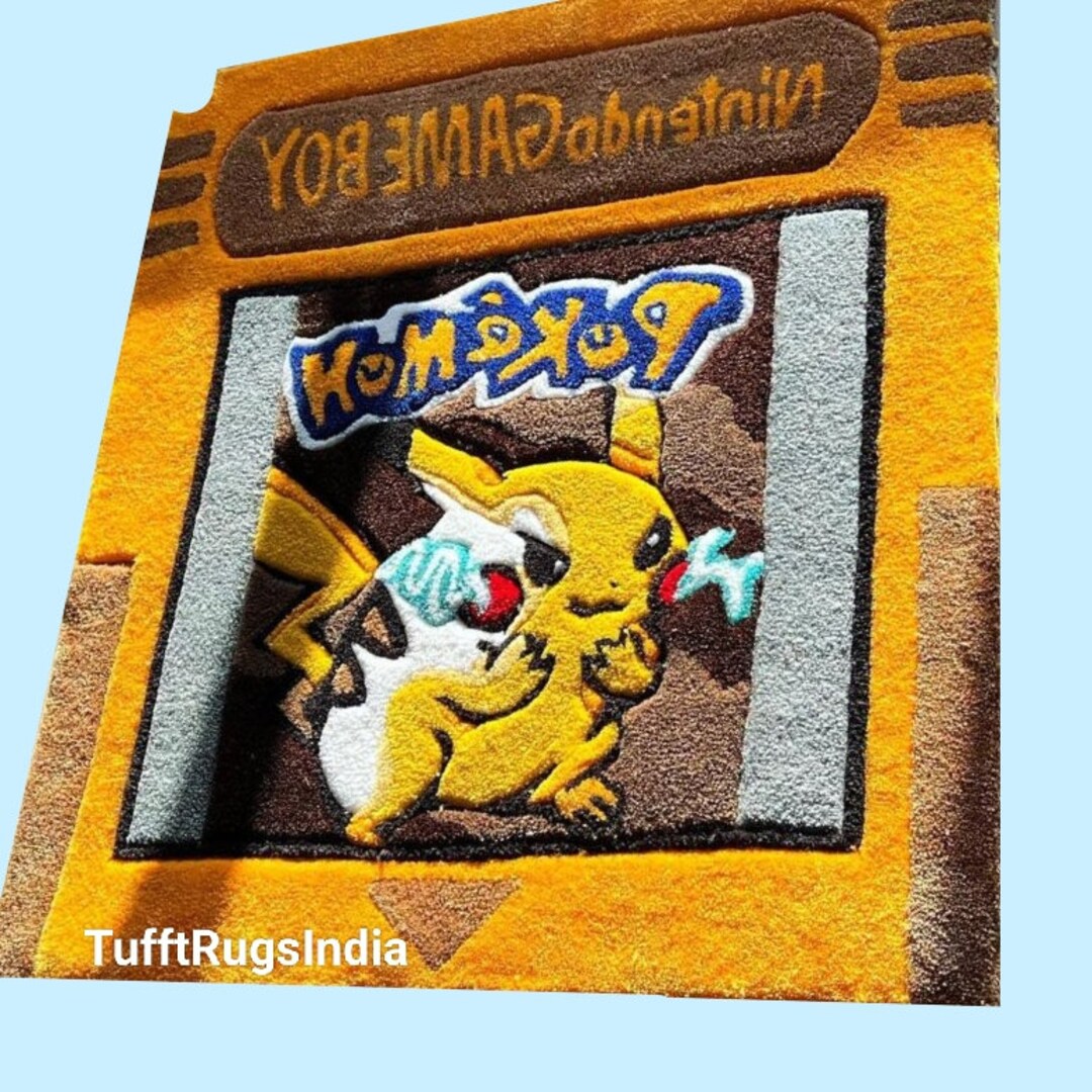 Pokemon Rug Cartoon Rugs Use for Living Room Use for Kids Room - Etsy