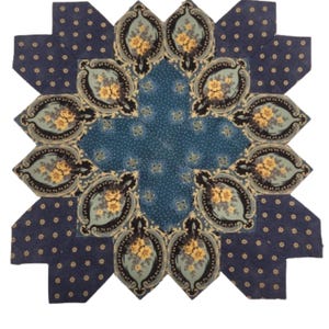 Lucy Boston "French Cotillion VII" Patchwork of the Crosses Square