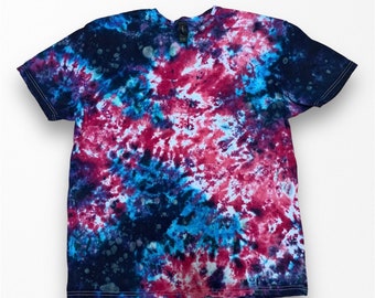 XL galaxy tie dye t shirt, unisex