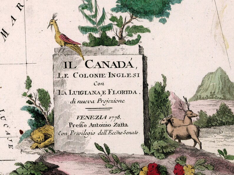 Old United States Map 1878 Vintage - Il 794xN.6089134442 J1oz 