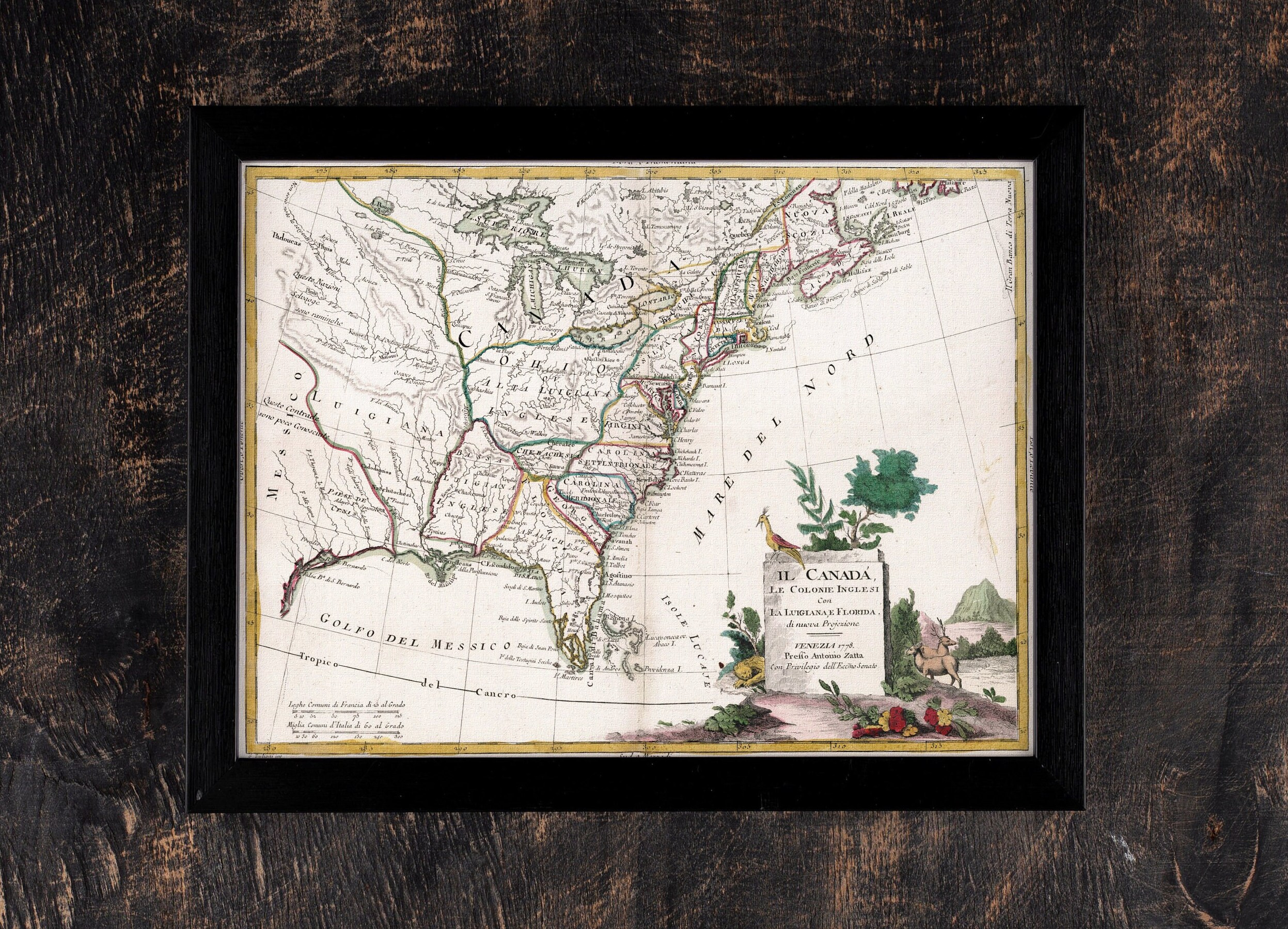 Old United States Map 1878 Vintage - Il Fullxfull.6251527935 73mc 