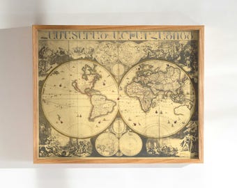 1947年 国連世界地図 | ヴィンテージ 歴史的壁画 - Etsy 日本