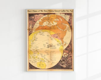 第二次世界大戦の地図 (1942 年)、WW2、地図、枢軸国、大日本帝国