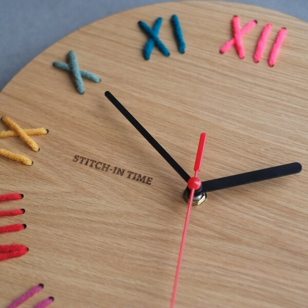 Wooden Clock Kit Etsy