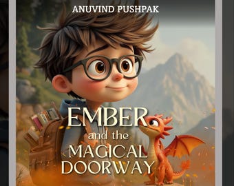 エンバーと魔法の扉 | 子供向けファンタジーストーリーブック | 自信と勇気の物語 | デジタルPDF