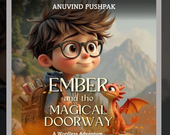 エンバーと魔法の扉 – 絵本で学ぶストーリーテリングブック | キッズファンタジー | みんなが楽しめる＆言葉なし | デジタルPDF