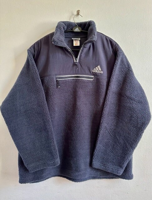 vintage adidas sherpa fleece