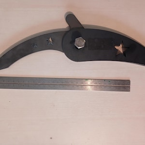 BBQ Offset Smoker Hinge DXF Files for 500 gallon Tank 37.5&quot; Diameter  Laser cut your Texas barbecue hinges    See video!