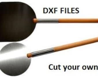 Pizza Peel and Turner DXF Files, Laser Cut Templates (Digital Download)